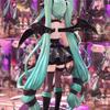 19CM New Anime Hatsune Miku Little devil raccoon Kawaii Action Figure PVC Doll Model Figure Toys Desktop Decoration Holiday Gift