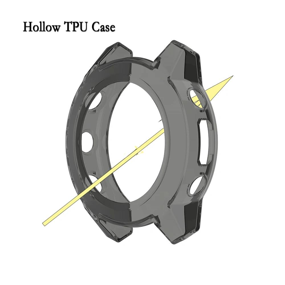 1 шт. чехол из ТПУ для часов Garmin Descent G2, протектор для часов, полая защита с покрытием для Garmin Descent G1 Solar letel
