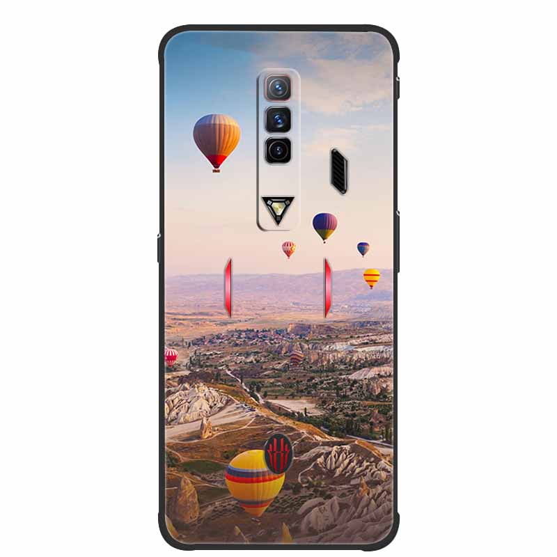 Для ZTE Nubia Red Magic 7 Чехлы 7Pro Модный Мягкий ТПУ Силиконовый Задний Чехол Для redmagic 7 Pro Чехлы для Телефона Ударопрочные Fundas 2022