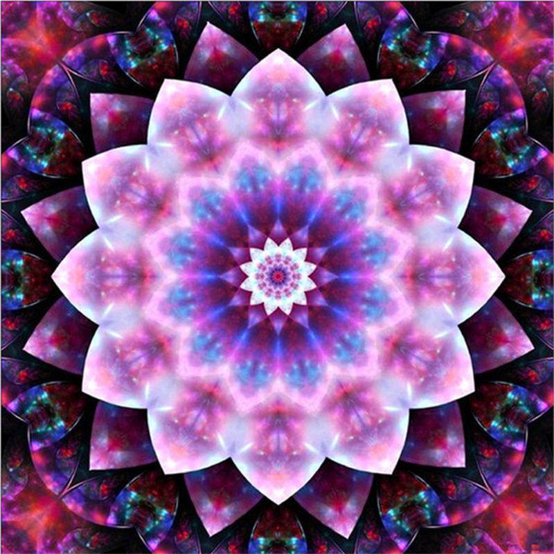 5D Diamond Painting Full Diamond Mandala Round Diamond Embroidery Mosaic Home Decoration Pattern DIY Handmade New Year Gift