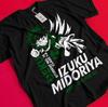 Deku T-shirt My Hero Academia Japanese Manga Anime Midoriya Dabi Shoto Shirt AA102