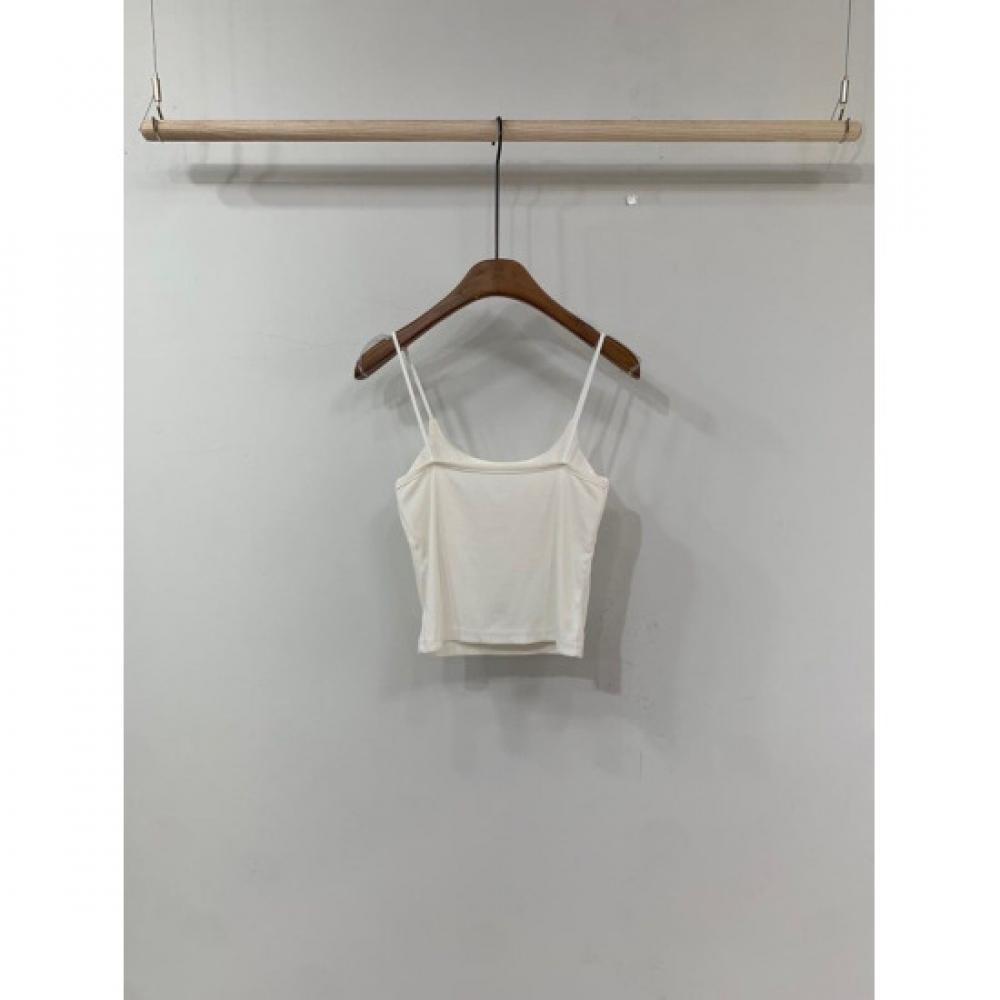 C S In The Room Mizo Wool Ribbed Cap StrIng Tank Top 3Color