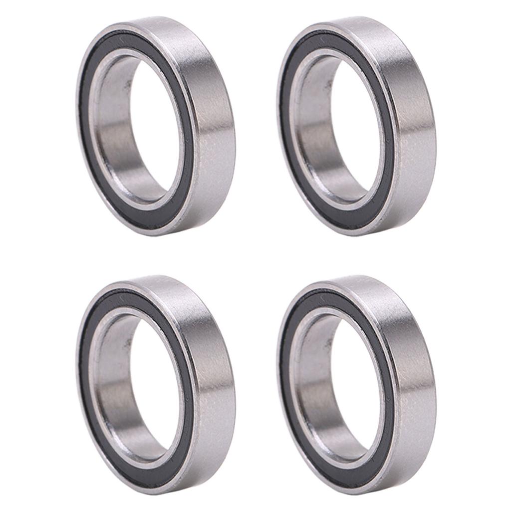 4 шт. Радиальные шарикоподшипники Сталь Резина Серебристый Черный Двойное уплотнение для Traxxas 110 MAXX 2.0 RC