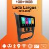 Автомобильное радио Android Auto Carplay для Lada Largus 2012-2020, мультимедийный проигрыватель, головное устройство, стерео, GPS-навигация, BT WIFI 1+16 ГБ