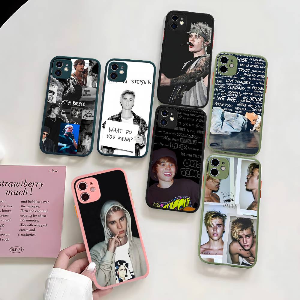 Чехол для телефона певца J-Justin B-Bieber Для IPhone 16 Pro Max Чехол 11 12 13 14 15 Pro Plus X XS MAX Чехол Матовый Чехол