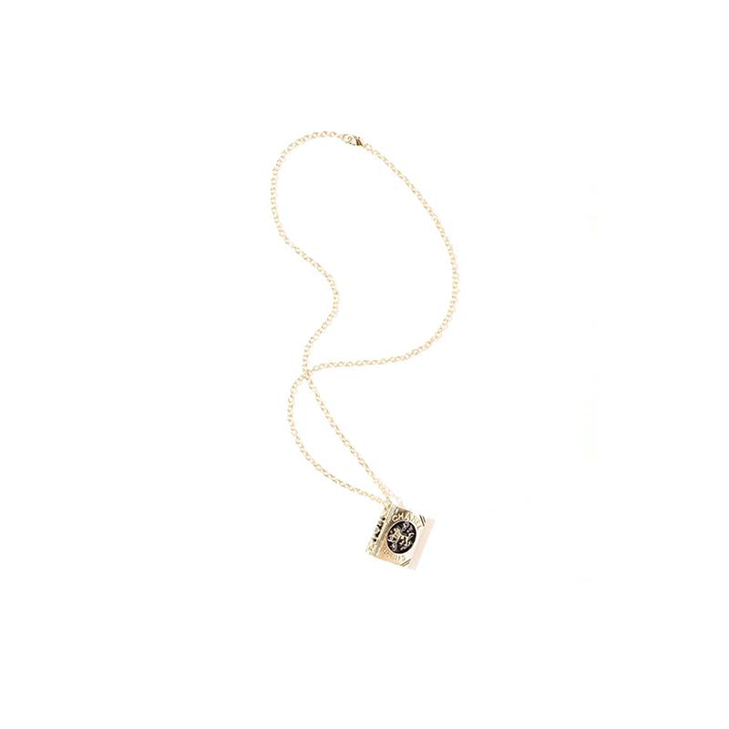 Chanel 22C ранневесенняя книга металлический ожерелье мужчины и женщины одинаковый стиль модель для пары