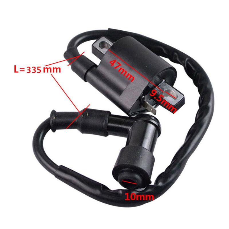 Катушка зажигания мотоцикла высокого давления для скутера ATV Quad черная катушка зажигания для двигателей GY6-50 GY6 50CC 125CC 150CC