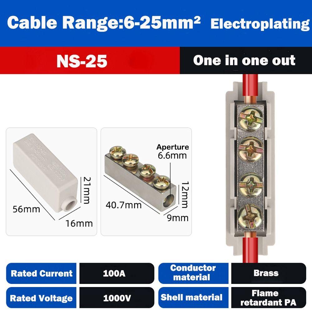 High Power Quick Terminal Block Conductor Brass Fast Connector Terminal Blocks Electrical