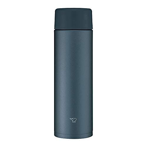 ZOJIRUSHI Water Bottle Screw Stainless Steel Mug Seamless 0.48L Slate Black SM-ZA48-BM