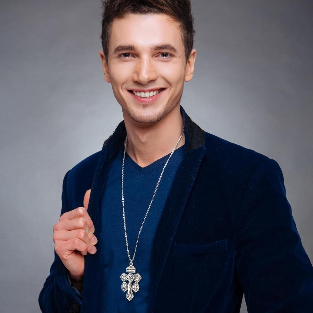 6 шт. многоцелевые католические распятия католические четки детали изготовление католических молитвенных бусин подвески