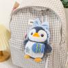 Cute Apple Bee Penguin Plush Toy Event Gift Elk Keychain Ski Penguin Penguin Penguin