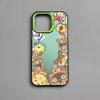 Game Animal C-Crossing Phone Case For iPhone 16 15 14 13 12 11 Pro Max Black Matte Multicolor Laser Metallic Aurora Cover
