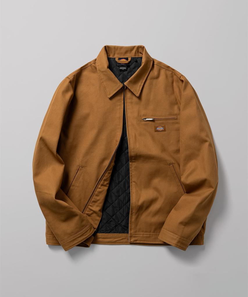 Dickies Рабочая куртка из плотного хлопка для художника, коричневая