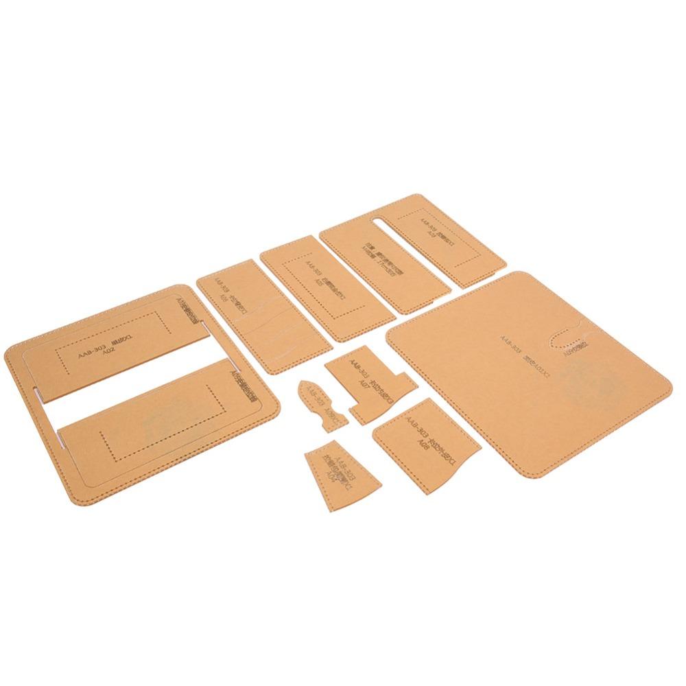Transparent Purse Making Template Acrylic Wallet Stencil Leather Wallet Making Template Crafting