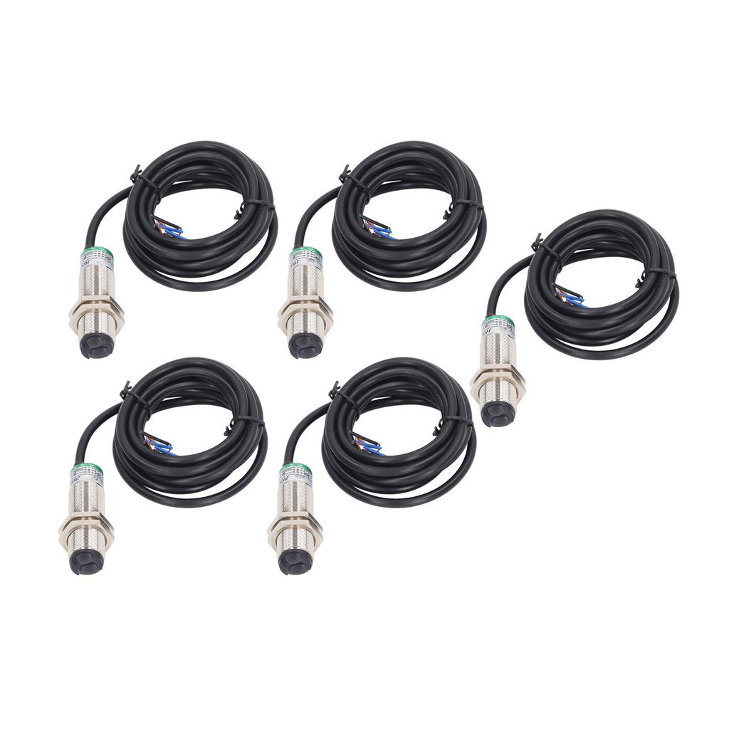 5 шт. инфракрасный фотоэлектрический датчик дальность обнаружения 2 м модуль датчика обхода препятствий 10‑30 В постоянного тока NPN N