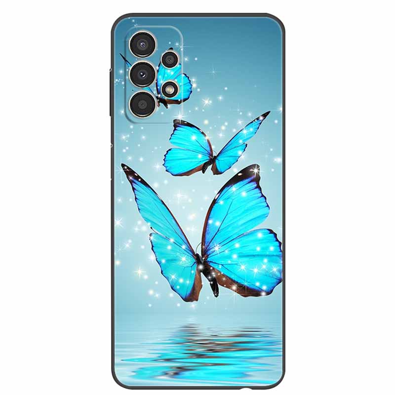 Для Samsung A13 4G чехол A135F мультфильм мягкий силиконовый волк телефон задняя крышка для Samsung Galaxy A13 4G чехлы лев Fundas A 13 2022