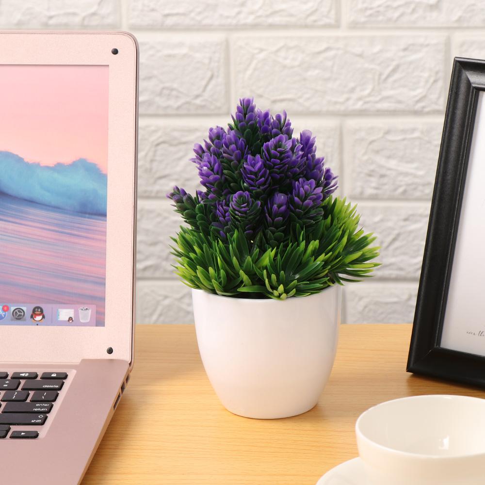 Свадебный настольный орнамент рождественский пластиковый завод поддельный горшечный имитация бонсай искусственный цветок