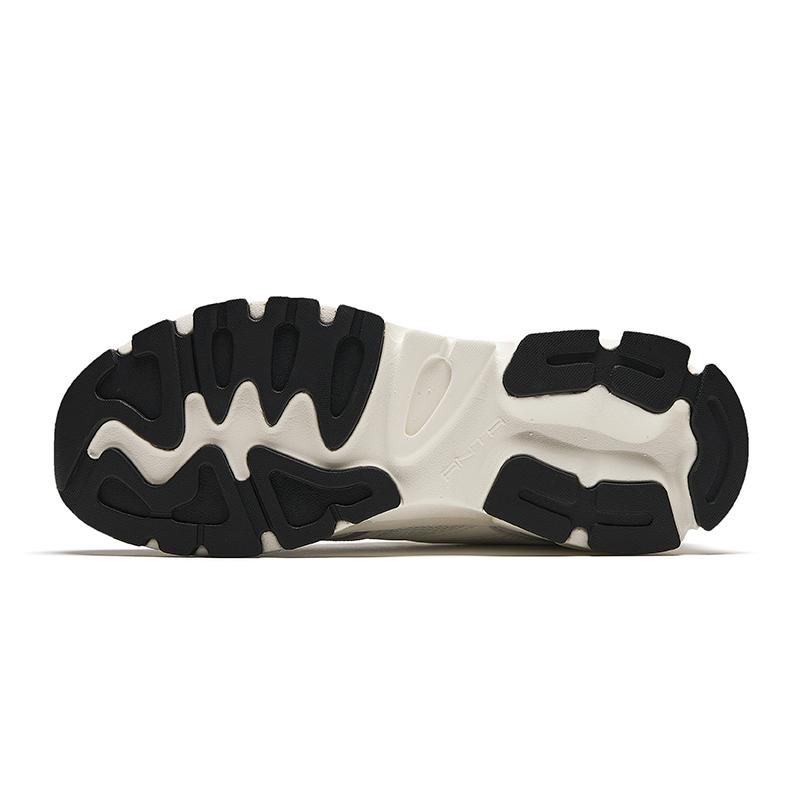 Anta Кроссовки мужские Millennium Shock Absorbing Non-Slip Wear-Stick с низким верхом, белые, серые, серебристые 912418881-1