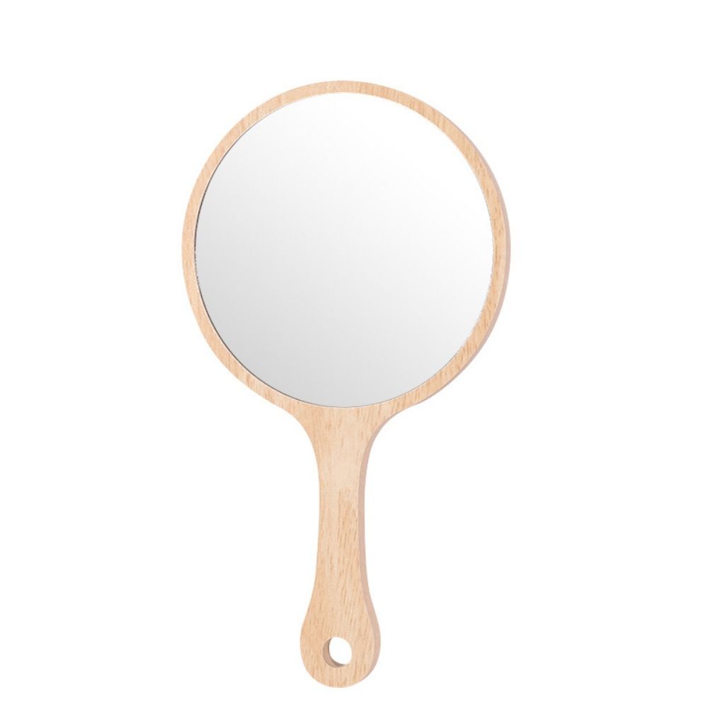 Portable Makeup Mirror with Handle Creative Cosmetic Mirror Gift Handheld Mirror  Makeup Use