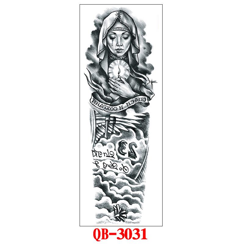 Full Arm Tattoo Sticker Full Arm, Full Arm Big Picture Tattoo Sticker, Flower Arm Tattoo Sticker Tattoo