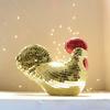 Exquisite Mirror Disco Balls Chicken Shape Chicken Sculptures Models New Statue  Gift