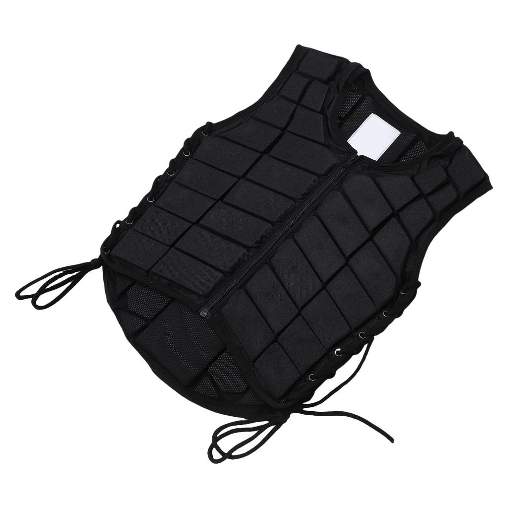Equestrian Horse Vest Unisex Equestrian Protective Vest Comfortable Horse Riding Vest Zipper Closure for Boys Girls
