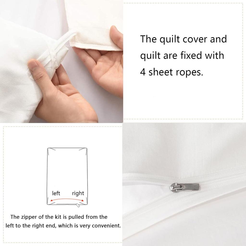 Kids Astronaut Duvet Cover Set Space Themed Bedding With Rocket Ship Planets & Stars Print Comforter Cover For Boys