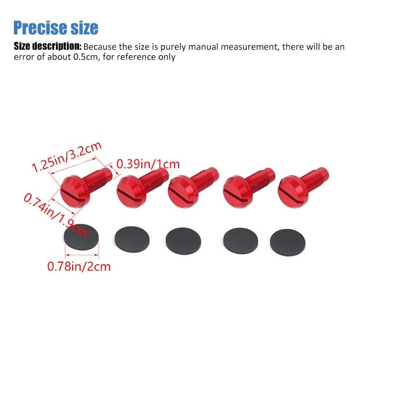 Декоративные винты с отверстиями для кронштейна запасного колеса автомобиля для Suzuki Jimny 2007 года и новее, аксессуары для интерьера