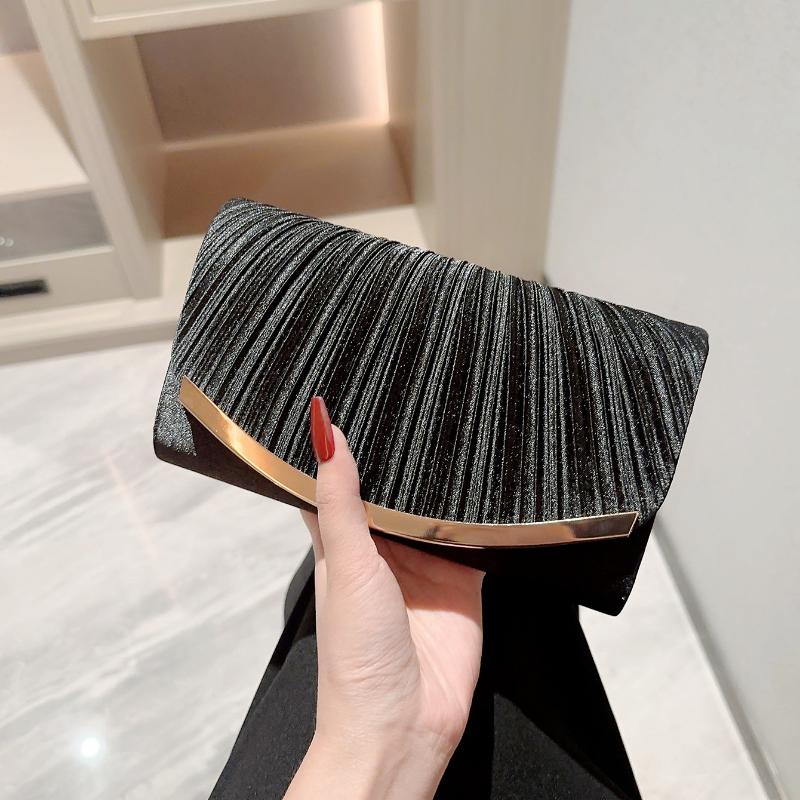 New Fashion Ladies Wedding Party Evening Bags Luxury Bling Clutch Purses Women's Chain Crossbody Shoulder Bags Female Handbags