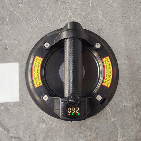 Electric Glass Suction Battery Powerful Motor Cup Lifter with 4000mAh 600lb Max Load Heavy-Duty