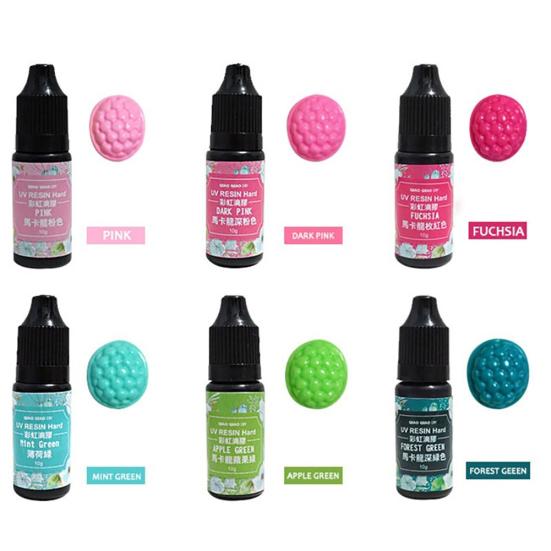 УФ Смола Клей Ультрафиолетового Отверждения Краситель Пигмент DIY Ювелирные Изделия Ремесло Украшение