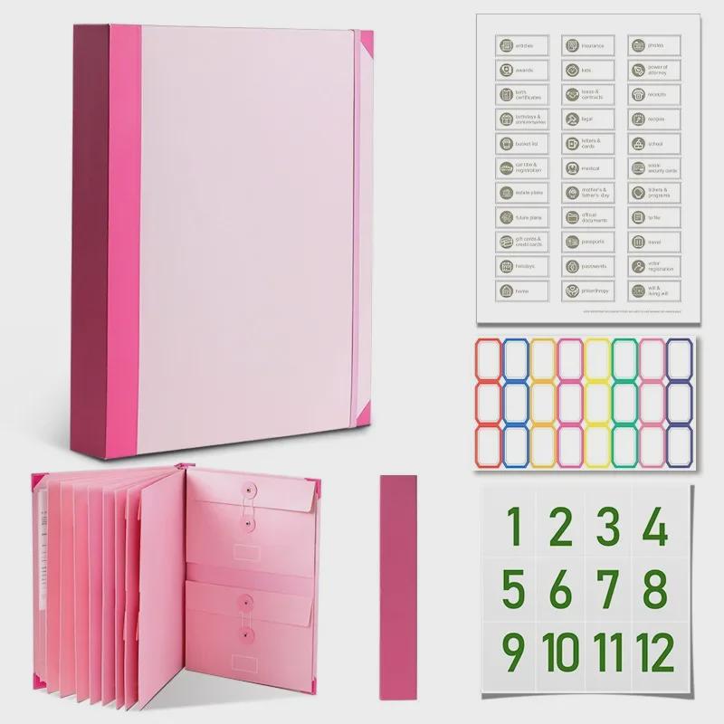 Органайзер для экстренных документов: Карманная папка-трансграничник из манильской ткани