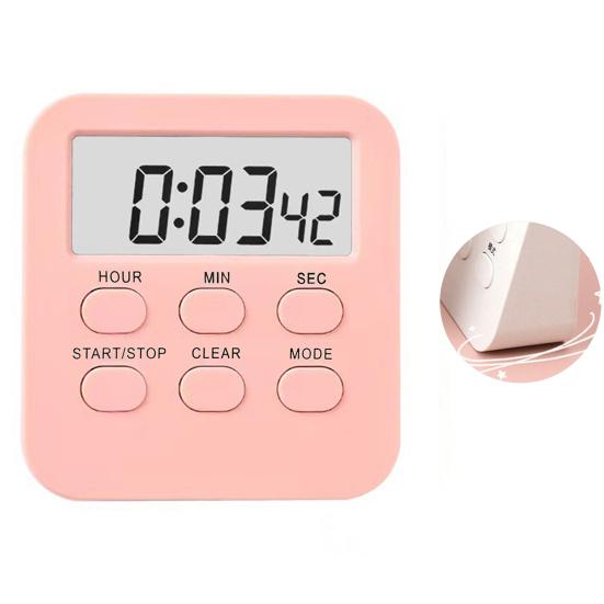 Таймер обратного отсчета Большой экран Магниты Регулируемая тишина Простота в эксплуатации Переключаемый эффективный тайминг Красный свет Мигающий сигнал Обучение ребенка
