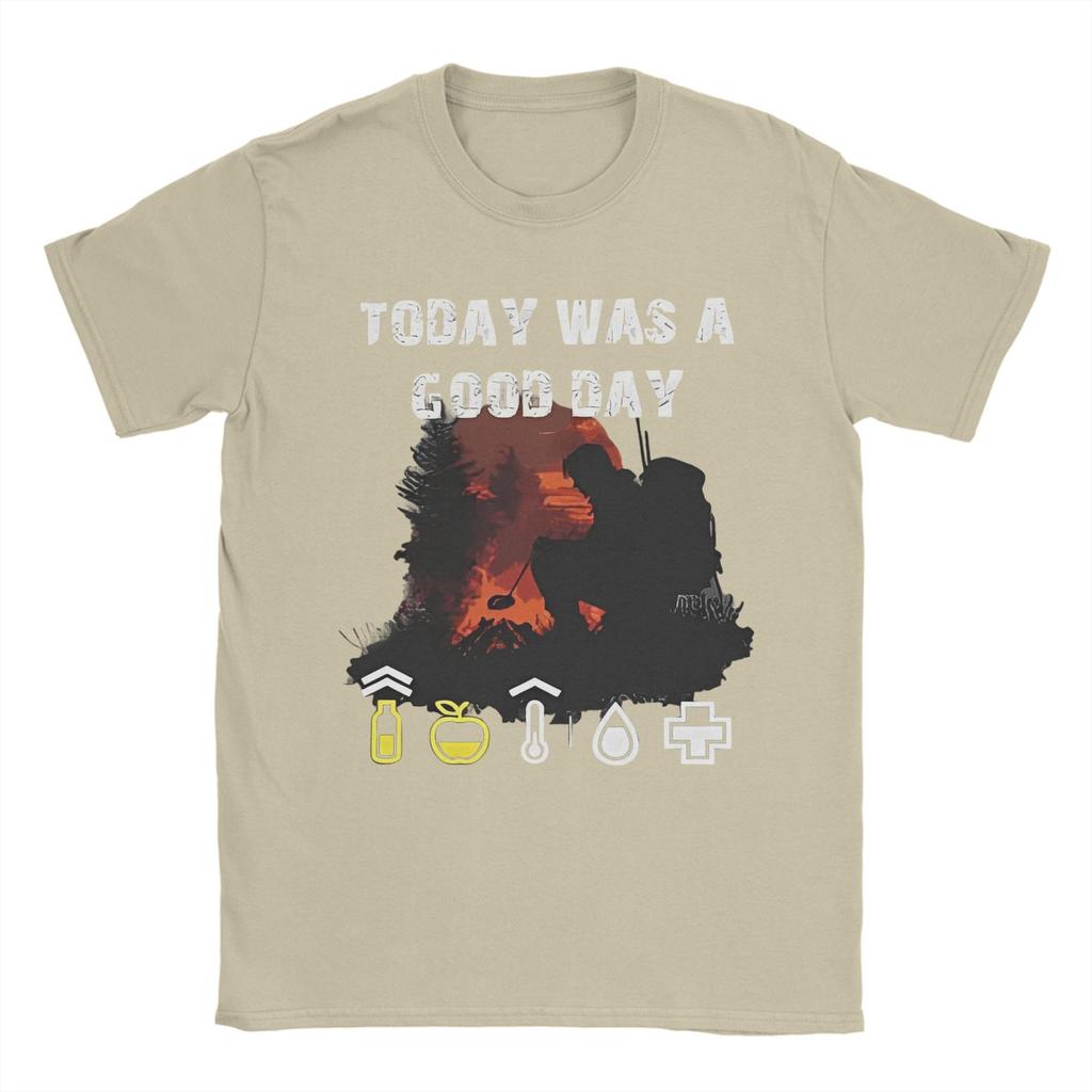 Men DayZ Today is A Good Day T Shirts Shotting Game Cotton Tops Hipster Short Sleeve O Neck Tee Shirt Birthday Gift T-Shirt