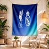 Liverpool Fc Logo Wall Tapestry Rustic Farmhouse Great For Studio Wall Living Room Balcony All Season Tasseled Design Gift For Friends Family