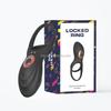 SacKnove Silicone Wireless Remote Penis Masturbators Rose Sex Toys Stay Hard Adjustable G Spot Vibrating Cock Ring for Couples