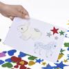 Mixed Size Color Star Heart Shapes Foam Glitter Party Stickers Wedding Decoration