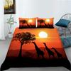 Лидер продаж, комплект пододеяльников, роскошная домашняя постельная одежда, креативное постельное белье, 3D краска с оленем, новая модная наволочка, пододеяльники
