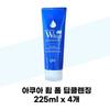 [C2Y] Пенка-взбивалка Aqua Whip для глубокого очищения 225 мл x 4 Большой объем Мягкощелочное средство для умывания (37541503)