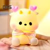 Bear Night Light Cute Silicone Lamp Soft Glow Flicker Free Battery Powered Cartoon LED Bedside Lamp Room Decoration