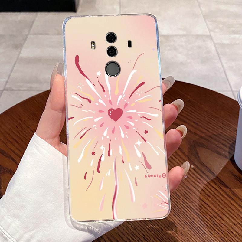 Для Huawei Mate 10 Pro Чехол Huawei Nova 2i Чехлы Huawei Mate 10 Lite Обложки Прозрачный Силикон Мягкий ТПУ Чехол Милый Кот Чехол для Телефона