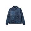 Levis Logo Printed Stand Collar Down Jacket Men Outerwear Blue A0726-0001