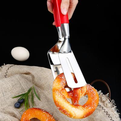 Лопатка для приготовления пищи, эргономичная ручка, лопатка из нержавеющей стали, щипцы, многофункциональный инструмент для барбекю для домашней кухни