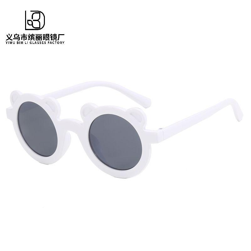 Детские солнцезащитные очки Детские милые мультяшные очки с медведем Детские фотоочки Солнцезащитные очки для мальчиков и девочек Солнцезащитный козырек