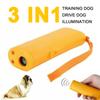 3-in-1 Ultrasonic Anti Barking Pet Dog Repeller Training Device With Flashlight