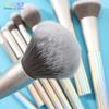 Docolor Makeup Brushes Set of 9 Foundation Powder Blending Face Blush Eyeshadow Makeup Brushes with Bag, 1 Piece
