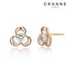 Счастливые серьги из 14K C24EG174