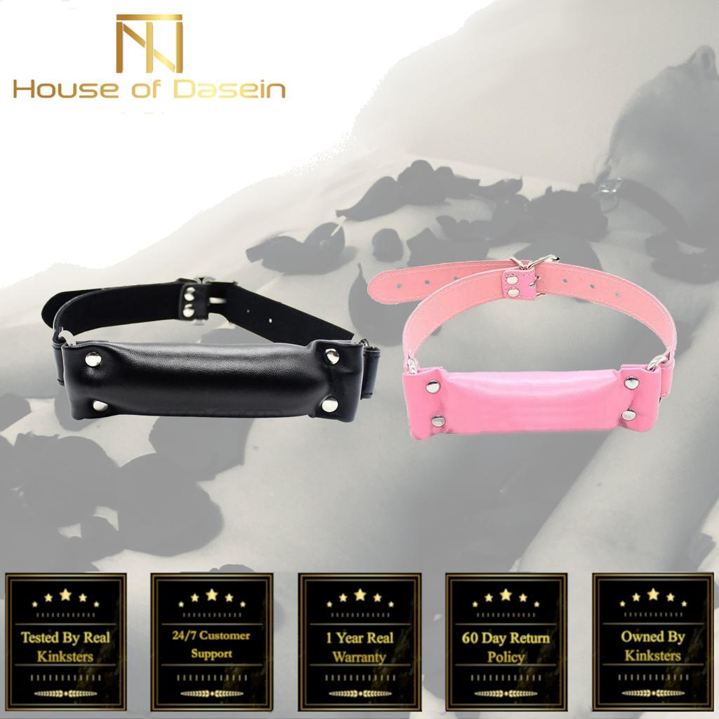 Black Pink Bit Pet Play Pony Horse Puppy Mouth Gag   Restraints Gags