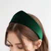 Elegant Smooth Texture Headwear Multiple Colors European Hairband Gift Velvet Crown Headband  Women