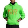 Polo Ralph Lauren Ss24 Толстовка с капюшоном и длинными рукавами с принтом логотипа-буквы Мужская толстовка Ярко-желто-зеленый MNPOKNI16823425-330